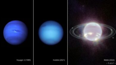 Photo of Webbov ďalekohľad zachytil prachové prstence Neptúna