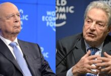 Photo of Klaus Schwab a George Soros sa náhle stiahli zo samitu WEF v Davose