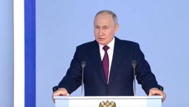 Photo of Putinov prejav: Cieľom Západu je „antiRusko“ – odtrhnúť historické regióny od Ruska (priame citácie z prejavu)